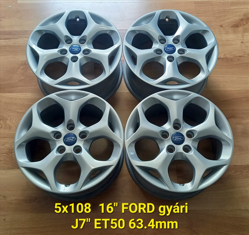 5x108 16" FORD gyári alufelni garnitúra /Focus, Mondeo,C-Max,S-Max/ 1. kép