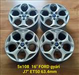5x108 16" FORD gyári alufelni garnitúra /Focus, Mondeo,C-Max,S-Max/