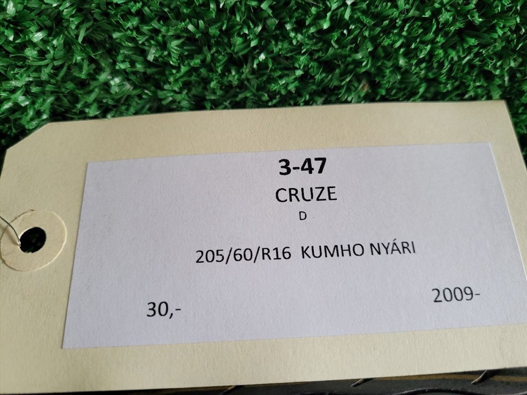 205 / 60 / R16 / 5x115 / 6,5J / ET41 Acélfelni Gumival (1 db) 091110A2 3. kép