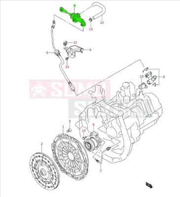 Suzuki Splash 1,3 Diesel kuplung henger 23810-86J00