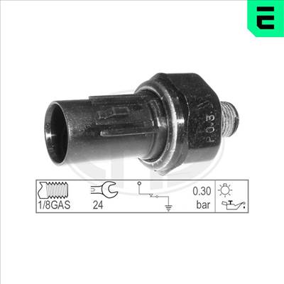 Olajnyomás-kapcsoló ERA 330566 for HYUNDAI, GENERAL MOTORS