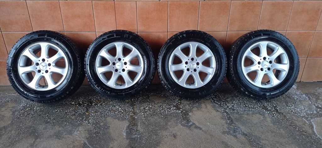 MERCEDES VITO 16" ALUFELNI 5X112 TÉLI 215/65R16C GUMIVAL OLCSÒN!!! 1. kép