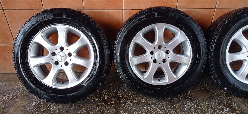 MERCEDES VITO 16" ALUFELNI 5X112 TÉLI 215/65R16C GUMIVAL OLCSÒN!!! 2. kép