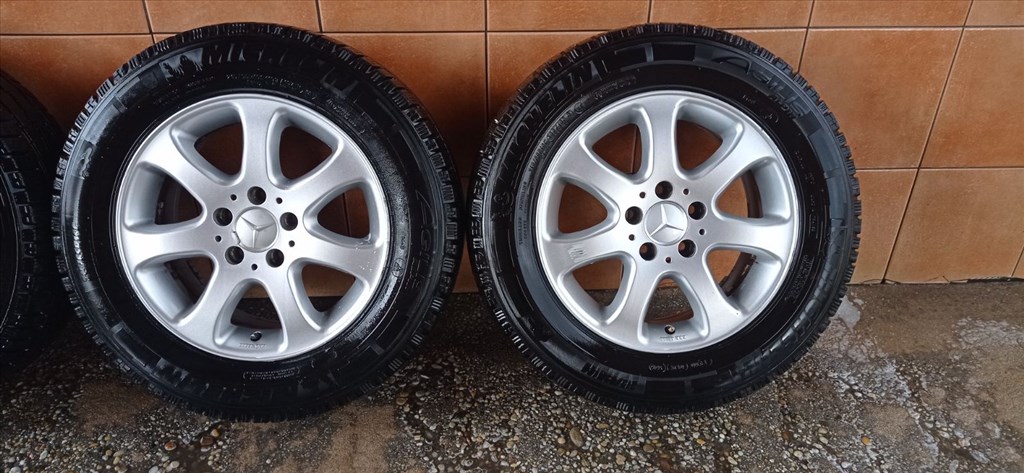 MERCEDES VITO 16" ALUFELNI 5X112 TÉLI 215/65R16C GUMIVAL OLCSÒN!!! 3. kép