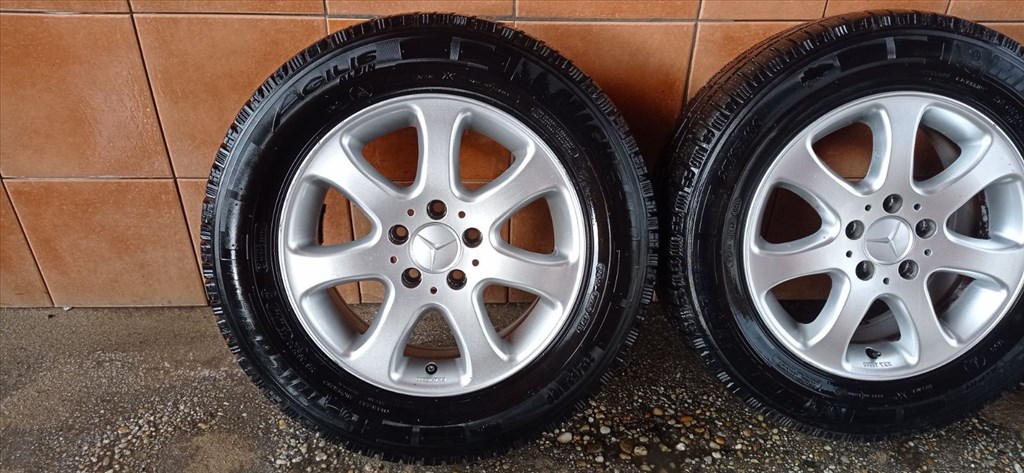 MERCEDES VITO 16" ALUFELNI 5X112 TÉLI 215/65R16C GUMIVAL OLCSÒN!!! 4. kép