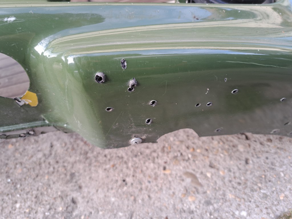 BMW E46 coupe cabrio M paket elsõ lökhárító - hibákkal 7. kép