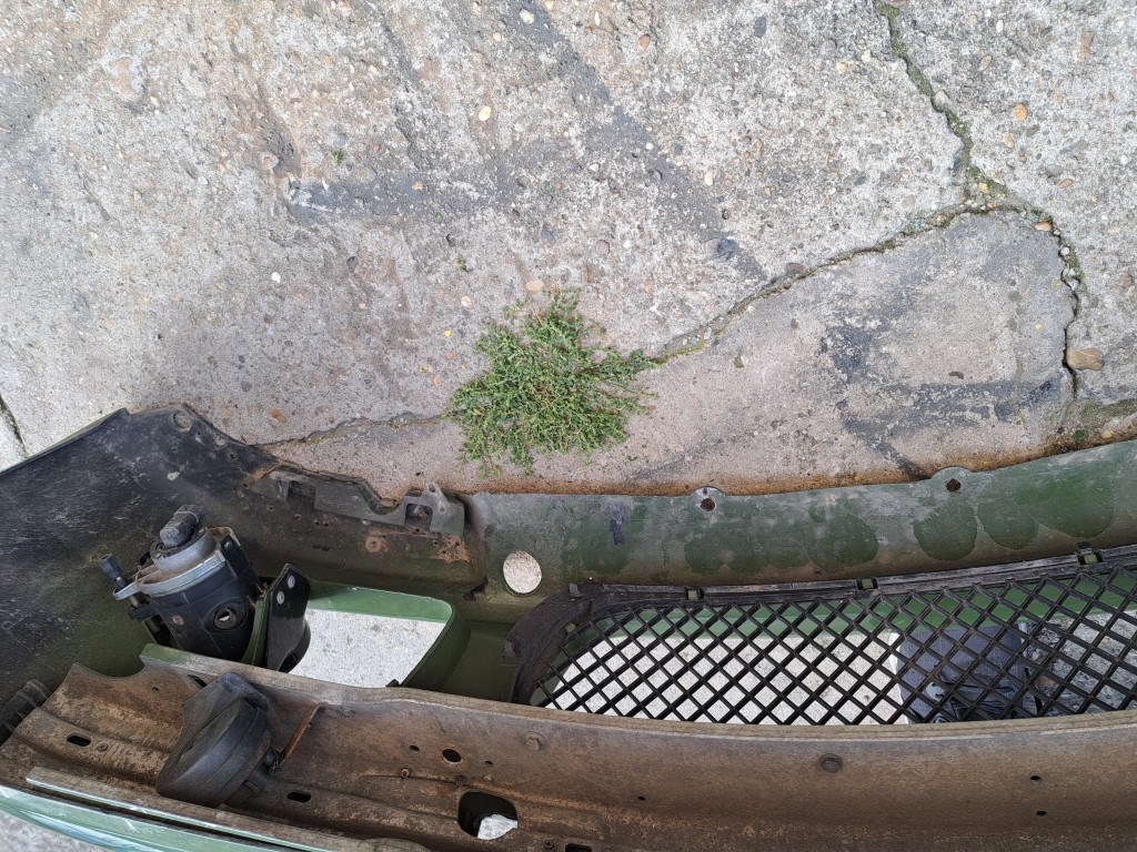 BMW E46 coupe cabrio M paket elsõ lökhárító - hibákkal 8. kép