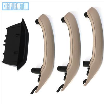 BMW X3 X4 F25/F26 ajtóbehúzó, kapaszkodó bőrözött szett oyster