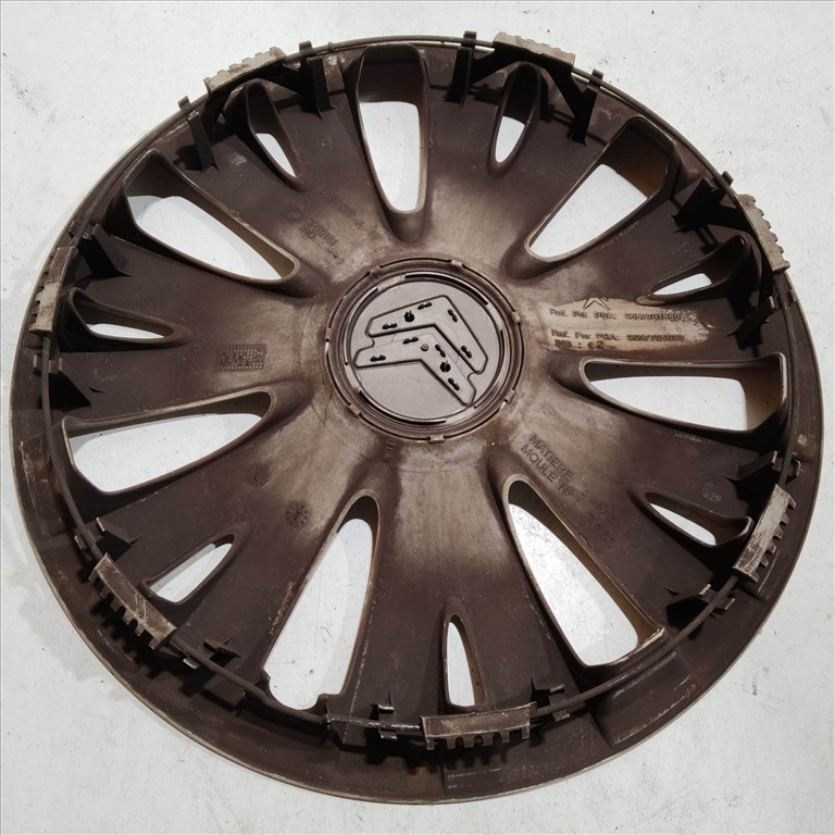 209504 Citroen Berlingo 2008-2018 15"-os dísztárcsa (1db) a képen látható állapotban 9657791980 3. kép