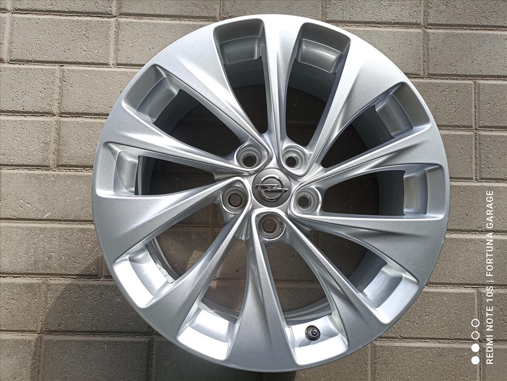 5x105 17" Opel  használt alufelni garnitúra +TPMS 4. kép