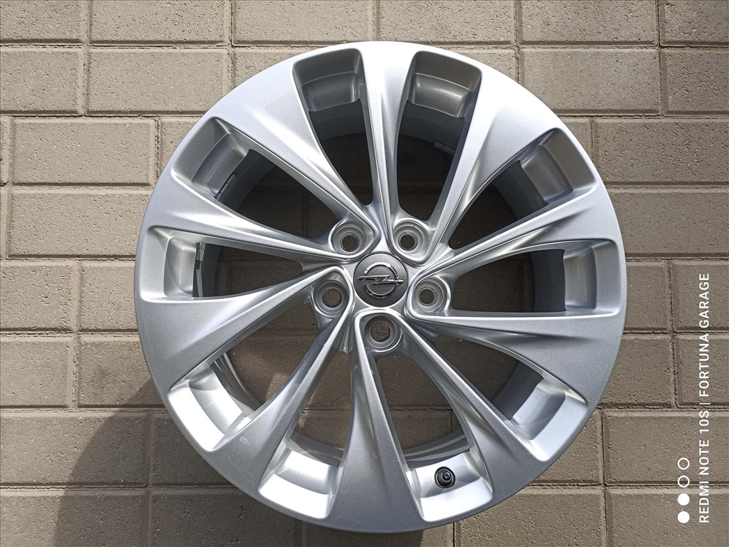 5x105 17" Opel  használt alufelni garnitúra +TPMS 5. kép