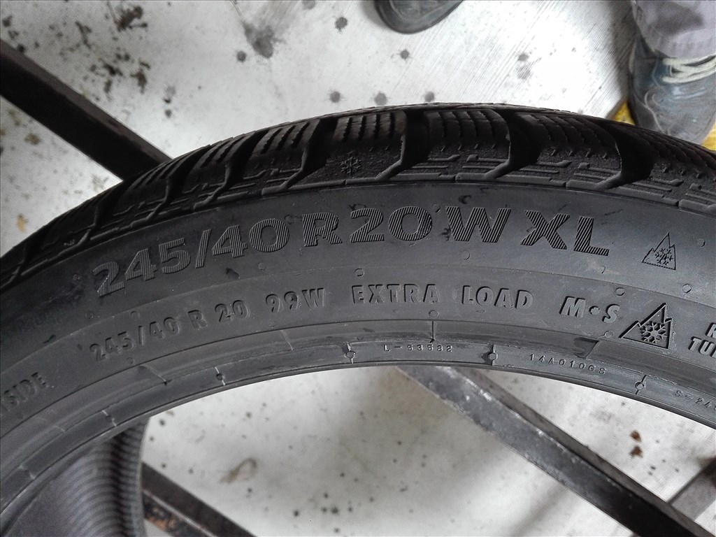 245/40R20 Continental téli gumi 2db 245/40 r20 6. kép