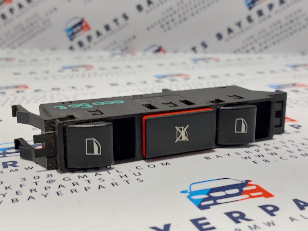 BMW E46 sedan touring dupla 4x bal elektromos ablakemelõ kapcsoló gomb 1. kép