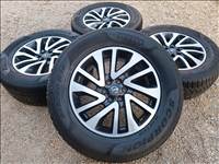 18" Gyári Nissan Navara  alufelni szett, rajta 255/60 R18 Pirelli téli gumival