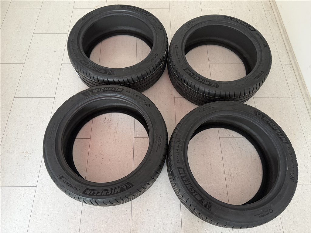 Michelin Pilot Sport 4 XL TL AO 245/45 R19 új nyári gumi garnitúra DOT24 4. kép