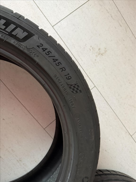 Michelin Pilot Sport 4 XL TL AO 245/45 R19 új nyári gumi garnitúra DOT24 9. kép