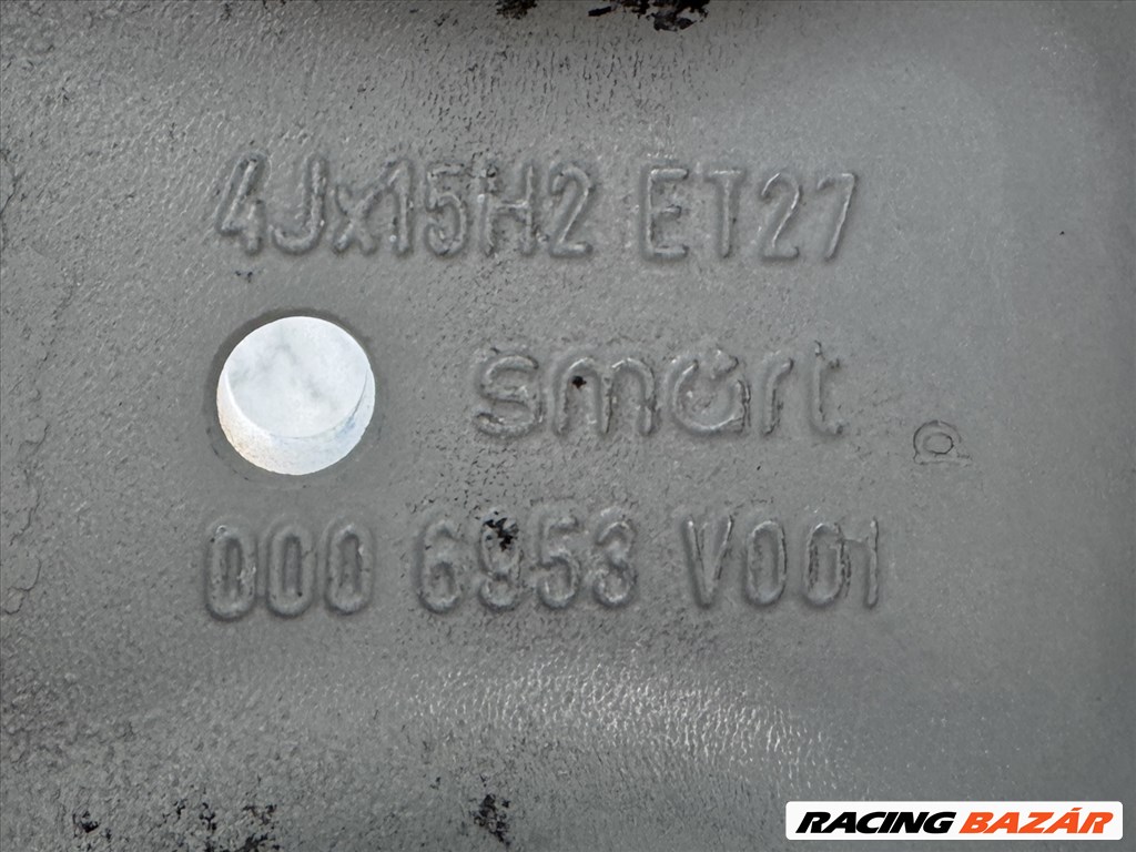 Smart gyári kerék garnitúra 3x112 4x15" ET27 + 5,5x15" ET-1 ⌀57,1 alufelni + 145/65 R15 / 175/55 R15 5. kép