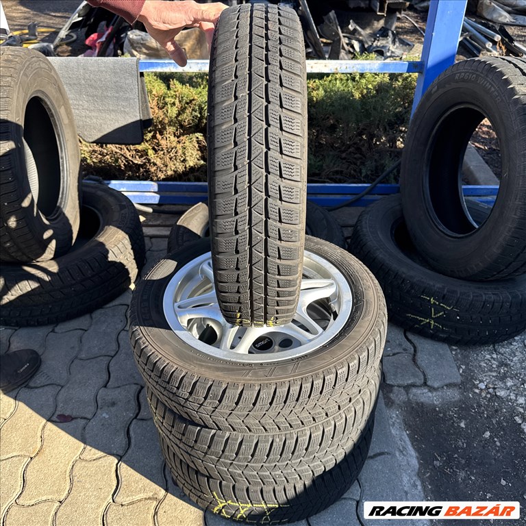 Smart gyári kerék garnitúra 3x112 4x15" ET27 + 5,5x15" ET-1 ⌀57,1 alufelni + 145/65 R15 / 175/55 R15 2. kép