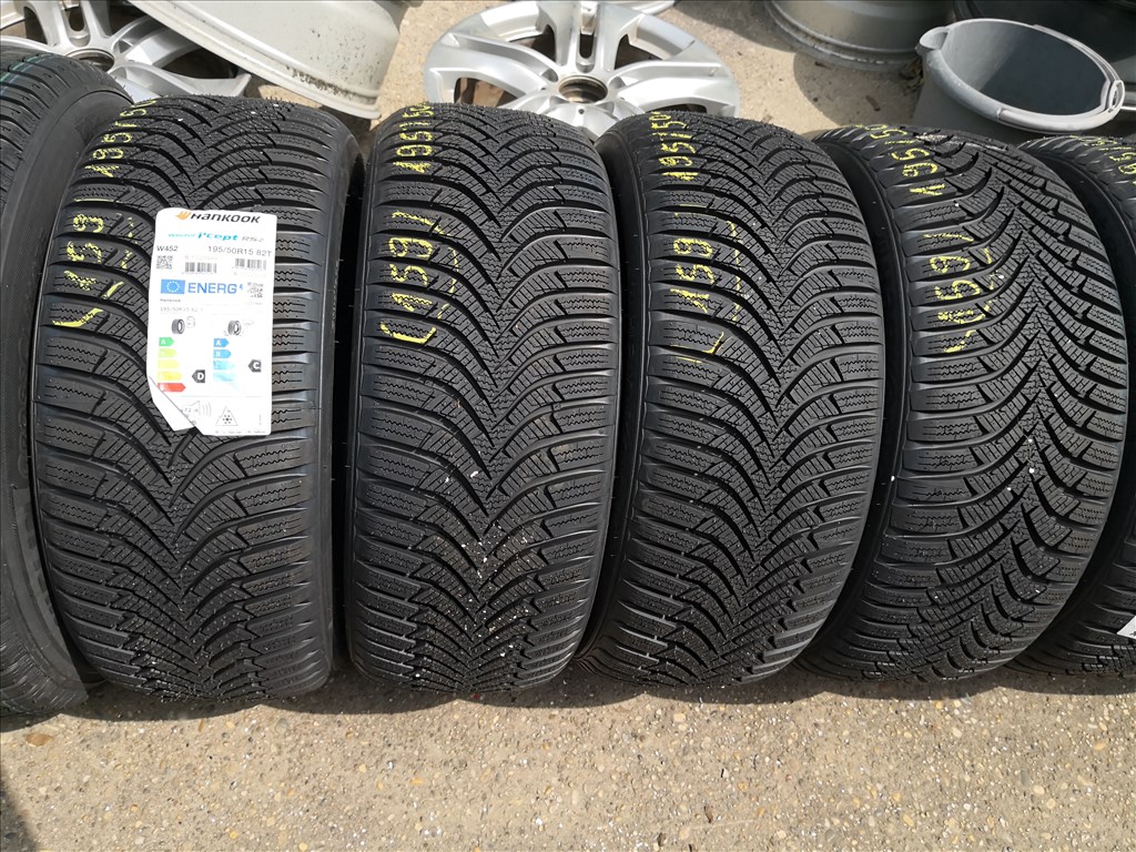 195/50 R15 ÚJ!! Hankook téli gumi 90000ft a 4db/159/ 5. kép
