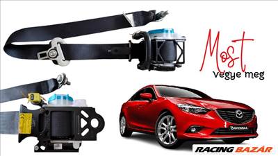 Mazda 6 (2nd gen) bal első biztonsági öv  tkah2eh948 tkah2eh968