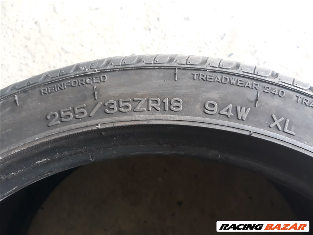 1db 255/35 R18 Nankang Noble Sport NS-20 Újszerű nyári gumi eladó! 8-9mm minta 6. kép