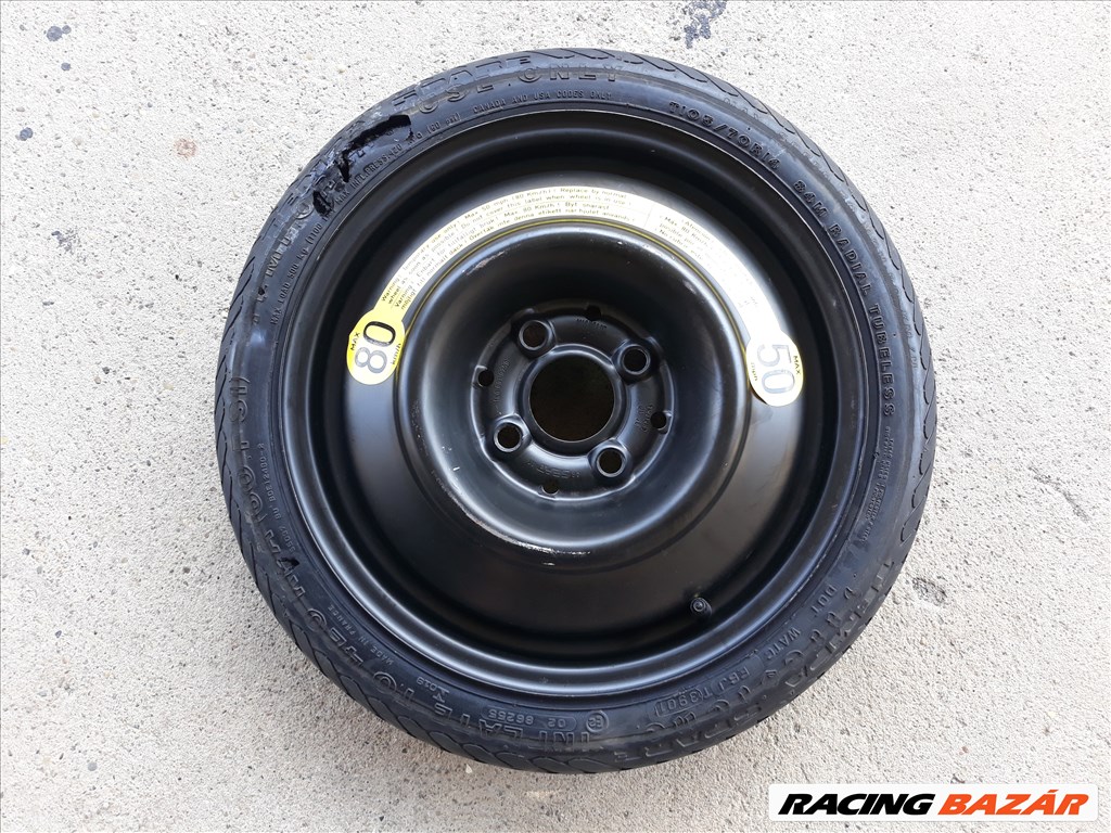 Michelin 4×100 T105/70 R14 MANKÓKERÉK eladó!!! A Felni Szép Újszerű a gumi szakadt cserélni kell 1. kép