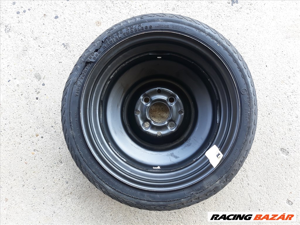 Michelin 4×100 T105/70 R14 MANKÓKERÉK eladó!!! A Felni Szép Újszerű a gumi szakadt cserélni kell 2. kép