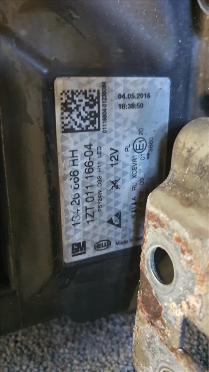  2016 Opel Insignia Facelift  xenon fényszóró  3. kép