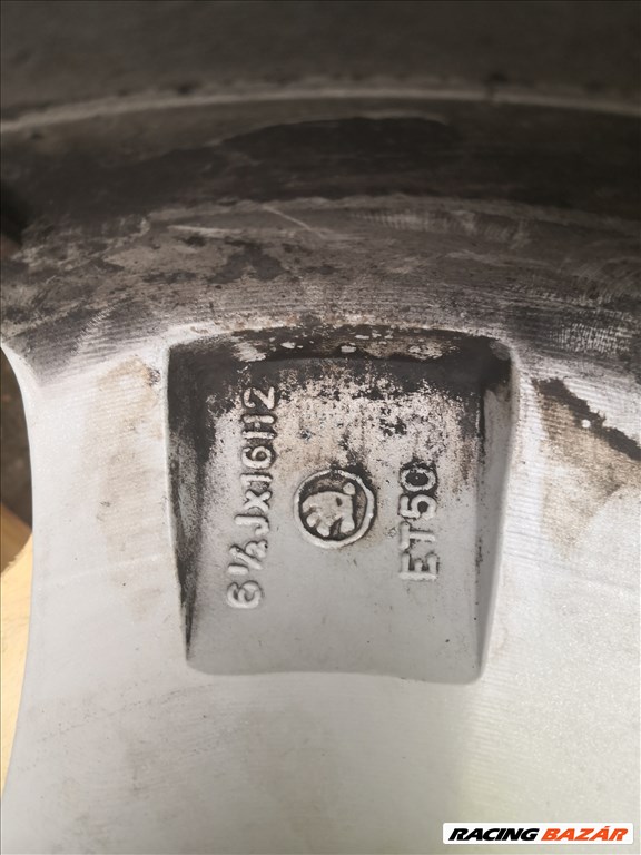 Skoda 16-os gyári alufelni 1db 2. kép