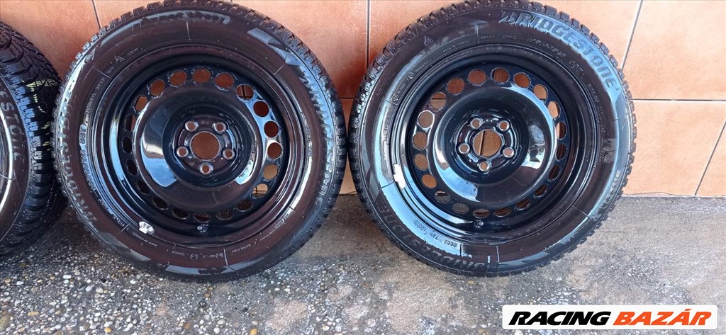SKODA ROOMSTER 15" LEMEZFELNI 5X100 TÉLI 185/60R15 GUMIVAL OLCSÒN!!!! 2. kép