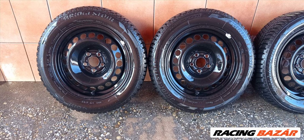 SKODA ROOMSTER 15" LEMEZFELNI 5X100 TÉLI 185/60R15 GUMIVAL OLCSÒN!!!! 3. kép