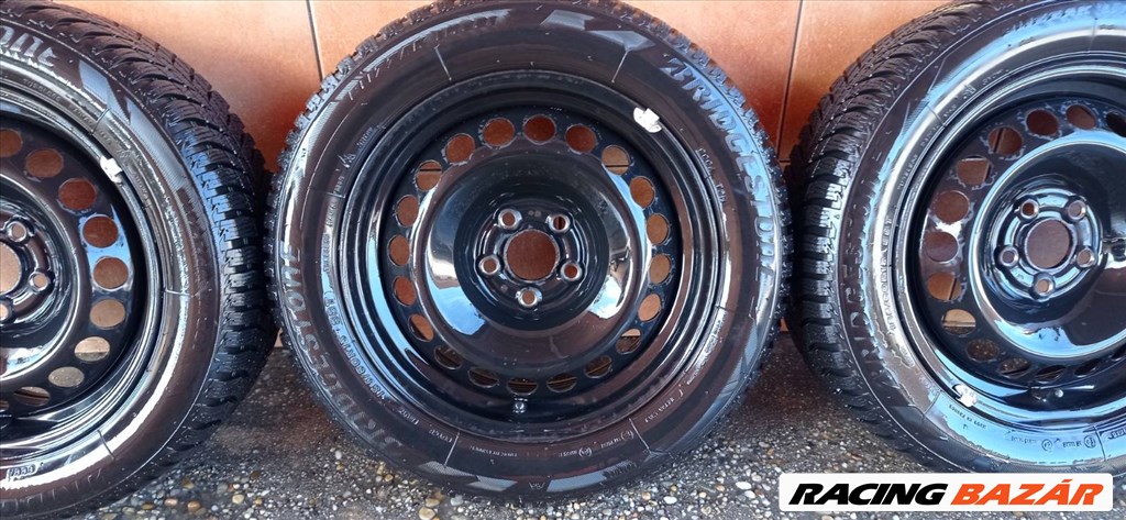 SKODA ROOMSTER 15" LEMEZFELNI 5X100 TÉLI 185/60R15 GUMIVAL OLCSÒN!!!! 4. kép