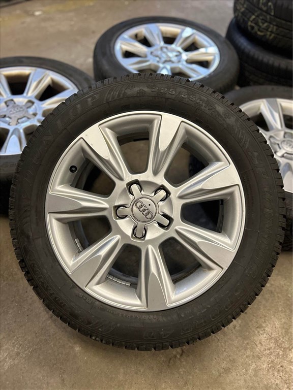  5x112 GYARI AUDI 17”téli Dunlop-Hankook R17, 17 3. kép