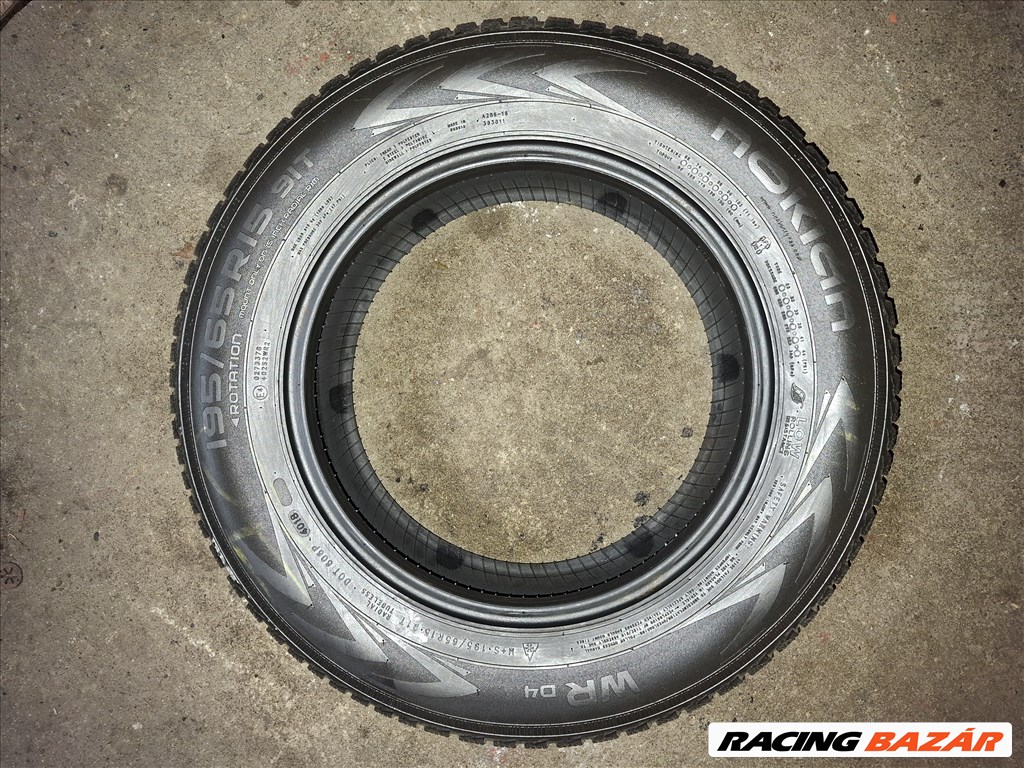   Eladó 4db 195/65 R15 Nokian téli gumi 5. kép