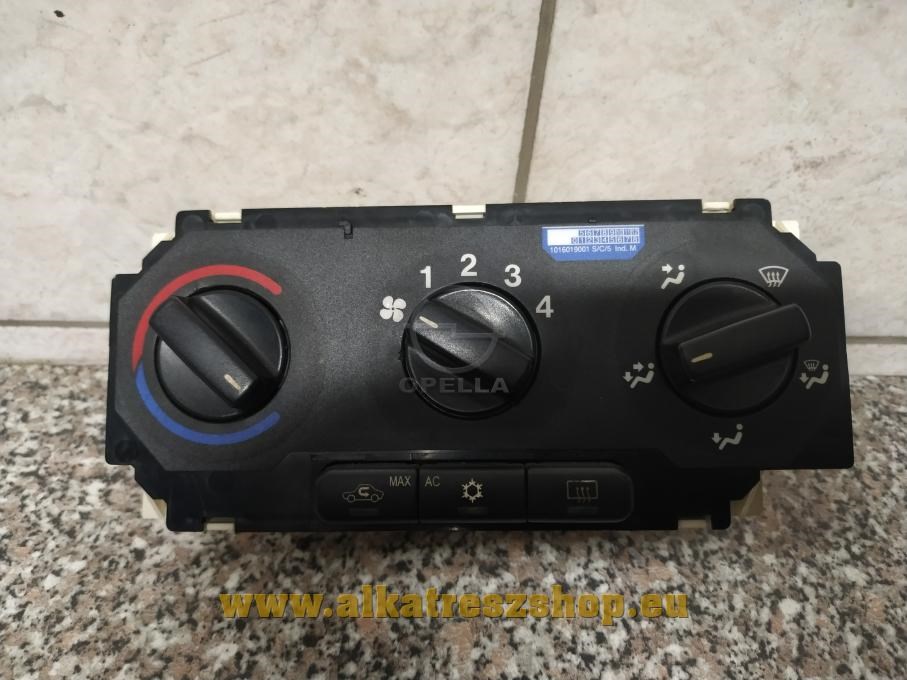 OPEL Astra G, Zafira A fűtés szabályzó panel  1. kép