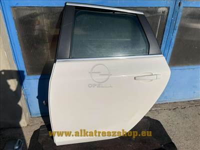 Opel Astra J bal hátsó ajtó kombi - fehér