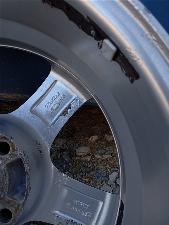 4 db Autec Citroen Peugeot alufelni 4x108 7X16 ET28 65,1 mm keréknyomás jeladó tpms szenzorral 5. kép