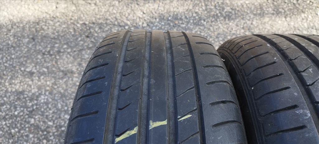  Peugeot 308 II 5x108 lyukosztású 16" gyári alufelni, 205/55 jó állapotú Dunlop nyári gumival 5. kép