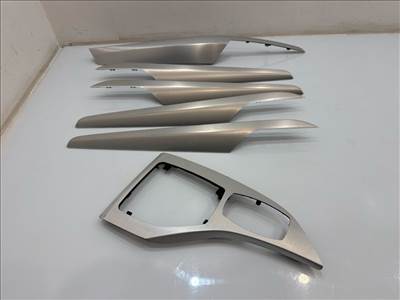 BMW X1 E84 szálcsiszolt ezüst beltér díszléc szett 2997467