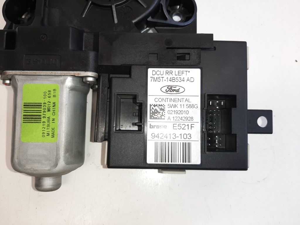 Ford Focus C-max bal hátsó ablakemelõ motor 7M5T14B534AD 3. kép