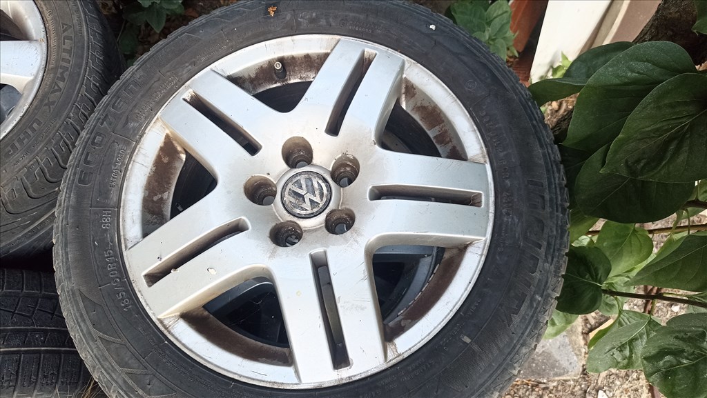  5x100 lyukosztású r 16" használt (gyári felni) alufelni 3. kép