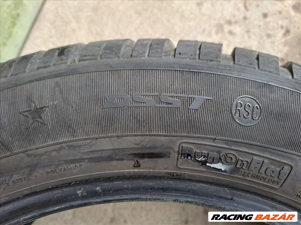 4db 225/55 R17 Dunlop SP Winter Sport 3D DSST RSC Defekttűrő peremvédős használt téli gumi eladó!! 8. kép