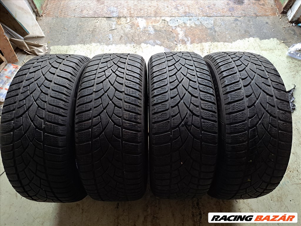 4db 225/55 R17 Dunlop SP Winter Sport 3D DSST RSC Defekttűrő peremvédős használt téli gumi eladó!! 1. kép