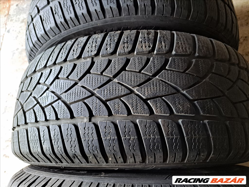 4db 225/55 R17 Dunlop SP Winter Sport 3D DSST RSC Defekttűrő peremvédős használt téli gumi eladó!! 3. kép