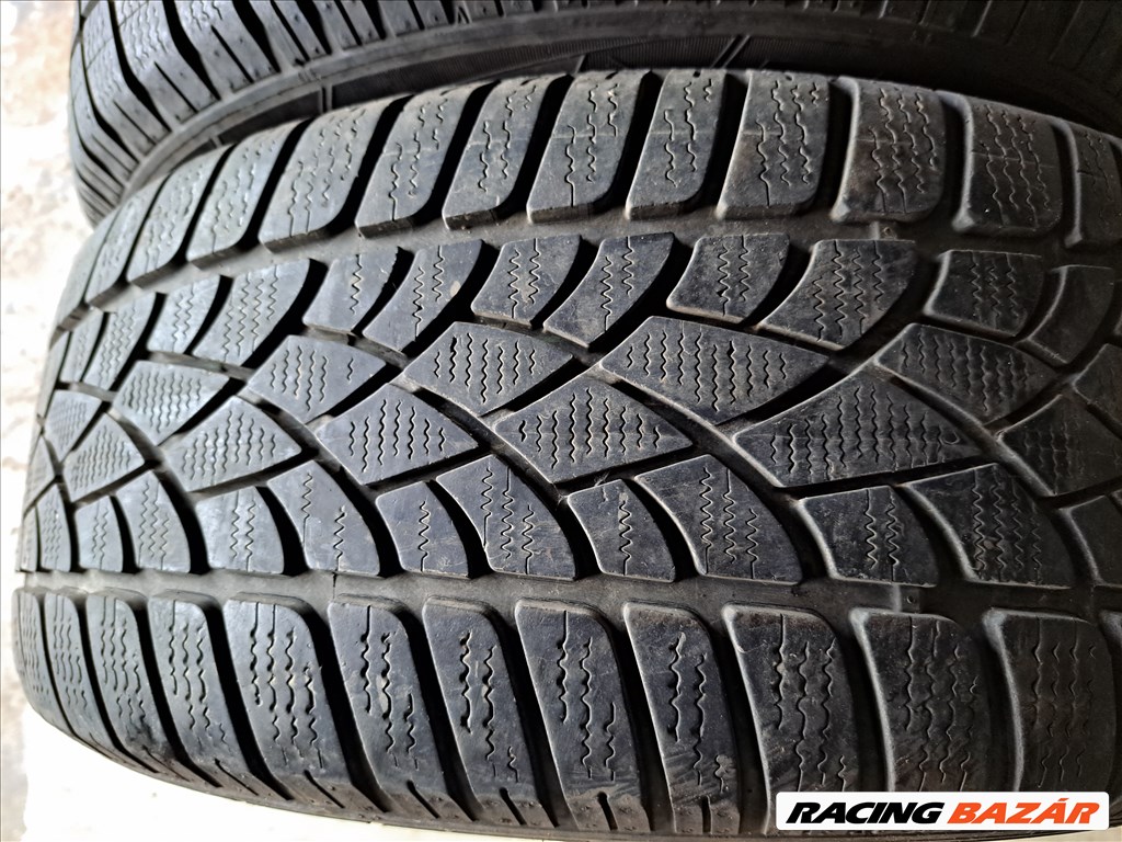 4db 225/55 R17 Dunlop SP Winter Sport 3D DSST RSC Defekttűrő peremvédős használt téli gumi eladó!! 2. kép