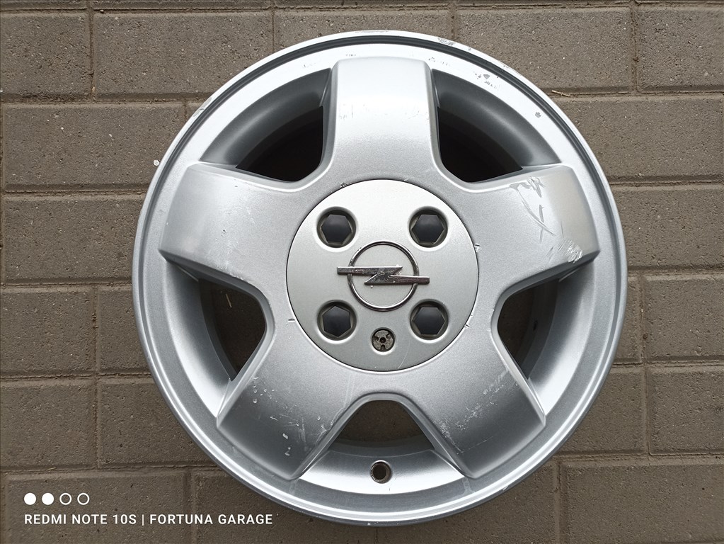 4x100 14" Opel használt alufelni garnitúra 5. kép