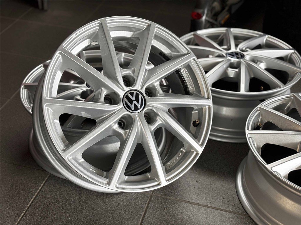 VW 16" 5x112 alufelni eladó 16 coll Golf Caddy Passat T-rock 6. kép
