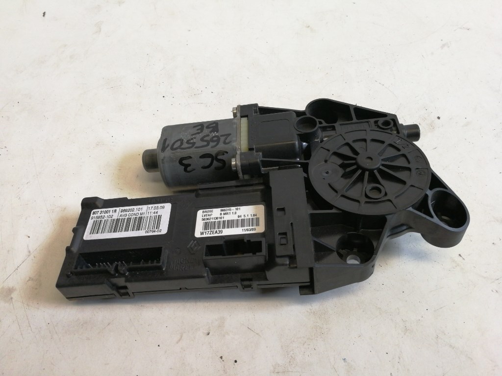 Renault Scenic bal elsõ ablakemelõ motor 807310011R 2. kép