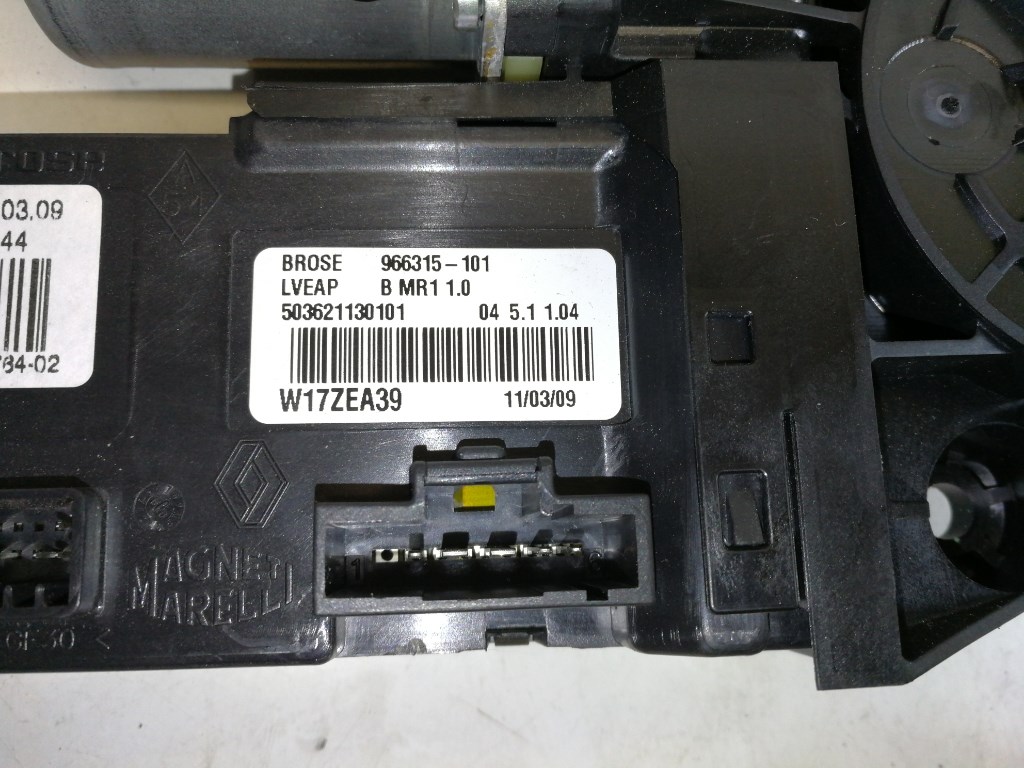 Renault Scenic bal elsõ ablakemelõ motor 807310011R 3. kép