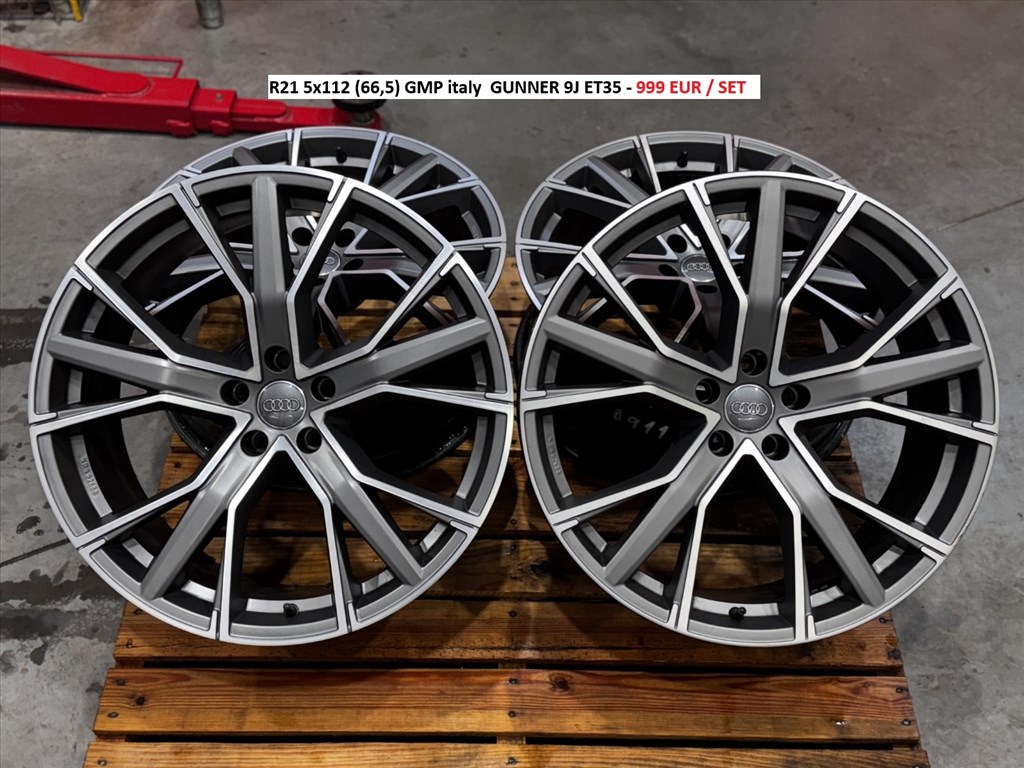 R21 5x112 (66,5) GMP italy GUNNER 9J ET35 - alufelnik felnik 9x21 21" 21col 1. kép